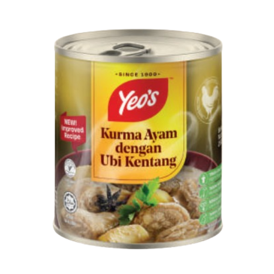 YEO'S  CHICKEN KURMA WITH POTATOES 285GM