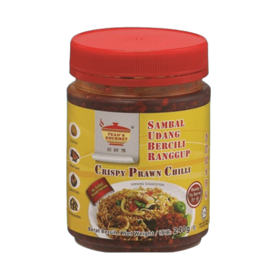 TEAN'S GOURMENT CRISPY PRAWN CHILLI 240G