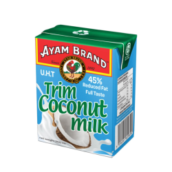 AYAM BRAND TRIM COCONUT MILK 200ML AYAM BRAND TRIM COCONUT MILK 200ML