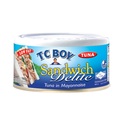 TC BOY TUNA SANDWICH DELITE LOW FAT 150GM TC BOY TUNA SANDWICH DELITE LOW FAT 150GM