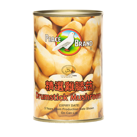 PEACE BRAND DRUMSTICK MUSHROOM 425GM