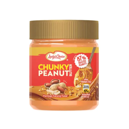 LADY'S CHOICE PEANUT BUTTER CHUNKY 170GM