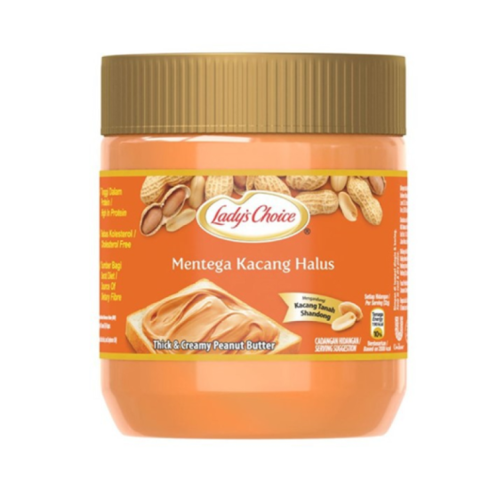 LADY'S CHOICE PEANUT BUTTER CREAMY 340GM