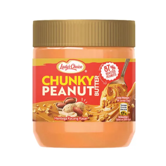 LADY'S CHOICE PEANUT BUTTER CHUNKY 330GM