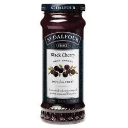 ST.DALFOUR BLACK CHERRY FRUIT JAM 284GM ST.DALFOUR BLACK CHERRY FRUIT JAM 284GM