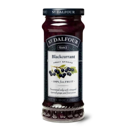 ST.DALFOUR BLACKCURRANT JAM 284GM