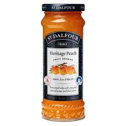ST.DALFOUR PEACH FRUIT JAM 284GM ST.DALFOUR PEACH FRUIT JAM 284GM