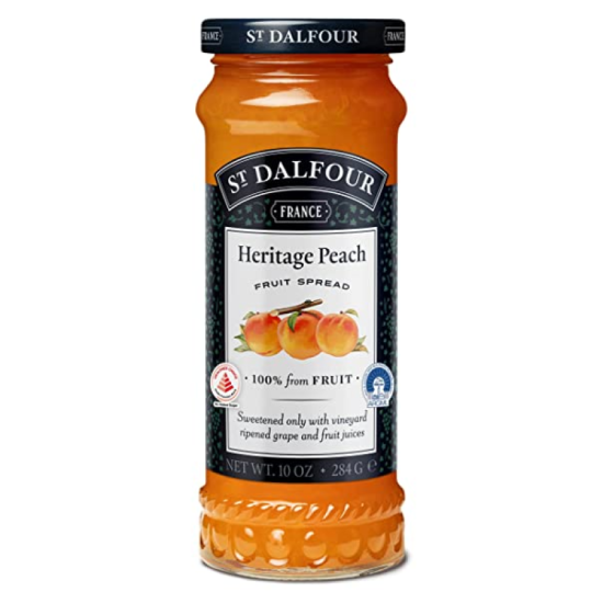 ST.DALFOUR PEACH FRUIT JAM 284GM