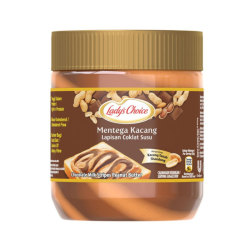LADY'S CHOICE PEANUT BUTTER CHOCOLATE STRIPES 350G LADY'S CHOICE PEANUT BUTTER CHOCOLATE STRIPES 350G
