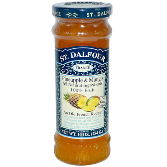 ST.DALFOUR PINEAPPLE & MANGO JAM 284GM