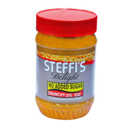 STEFFI'S DELIGHT CRUNCH PEANUT BUTTER 453GM STEFFI'S DELIGHT CRUNCH PEANUT BUTTER 453GM