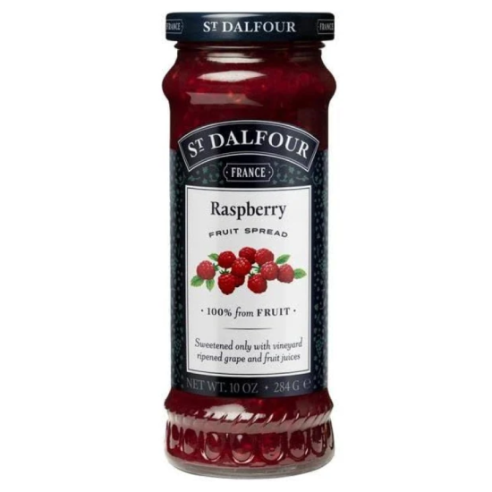 ST.DALFOUR RASPBERRY FRUIT JAM 284GM