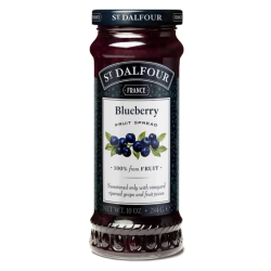 ST.DALFOUR BLUEBERRY FRUIT JAM 284GM ST.DALFOUR BLUEBERRY FRUIT JAM 284GM