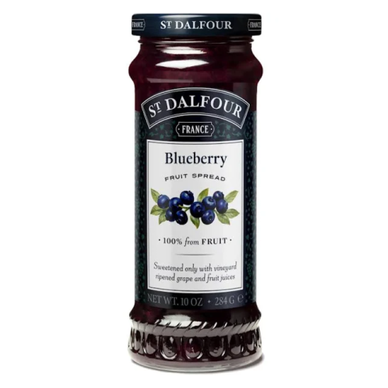 ST.DALFOUR BLUEBERRY FRUIT JAM 284GM