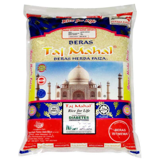 FAIZA TAJ MAHAL HERBA RICE 5KG