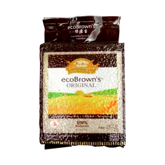 ECOBROWN'S UNPOLISHED BROWN RICE 2KG