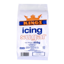 KINGS ICING SUGAR 455GM KINGS ICING SUGAR 455GM