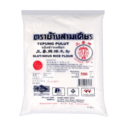 ERAWAN FINEST GLUTINOUS RICE FLOUR 500GM ERAWAN FINEST GLUTINOUS RICE FLOUR 500GM