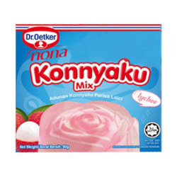 NONA JELI-A KONNYAKU LYCHEE 90G NONA JELI-A KONNYAKU LYCHEE 90G