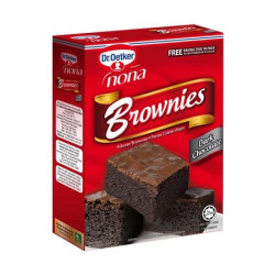 NONA BROWNIES DARK CHOCOLATE 510GM NONA BROWNIES DARK CHOCOLATE 510GM