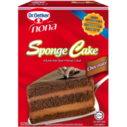 NONA CHOCOLATE SPONGE CAKE 400GM NONA CHOCOLATE SPONGE CAKE 400GM