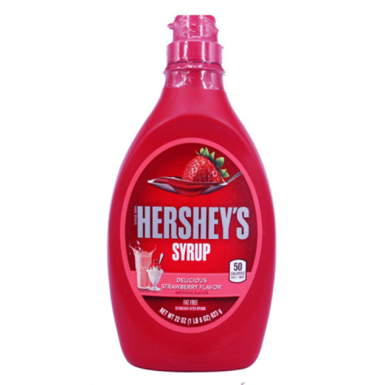 HERSHEY'S SYRUP STRAWBERRY 623GM