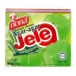 NONA JELE-A AGAR-AGAR PANDAN 90G NONA JELE-A AGAR-AGAR PANDAN 90G
