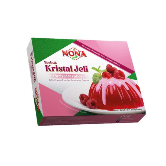 NONA CRYSTAL JELLY RASPBERRY 90G