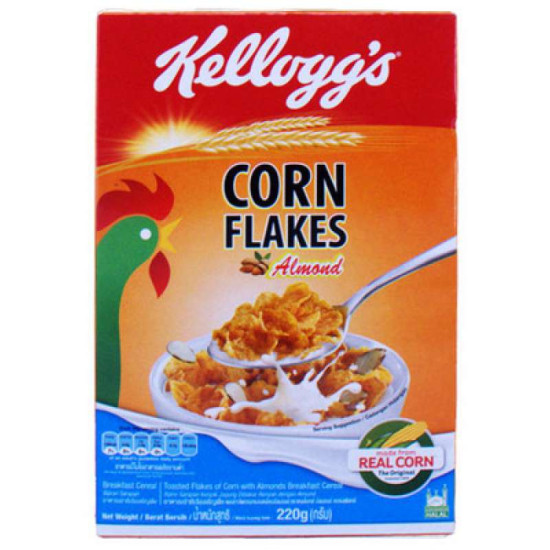 KELLOGG'S ALMOND CORN FLAKES KELLOGG'S ALMOND CORN FLAKES
