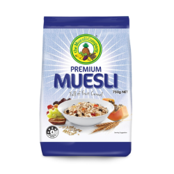 THE MUESLI COMPANY PREMIUM MUESLI 750GM