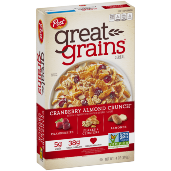 POST CRANBERRY ALMOND CRUNCHY 368G POST CRANBERRY ALMOND CRUNCHY 368G