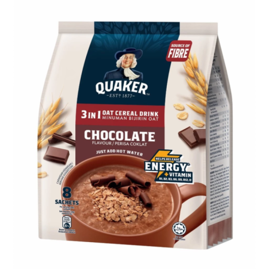 QUAKER ALL IN 1 CHOCOLATE 28GM*8S