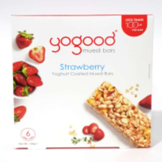 PRISTINE YOGURT STRAWBERRY MUESLI BAR 23GM*6