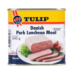 TULIP PORK LUNCHEON MEAT 340GM TULIP PORK LUNCHEON MEAT 340GM