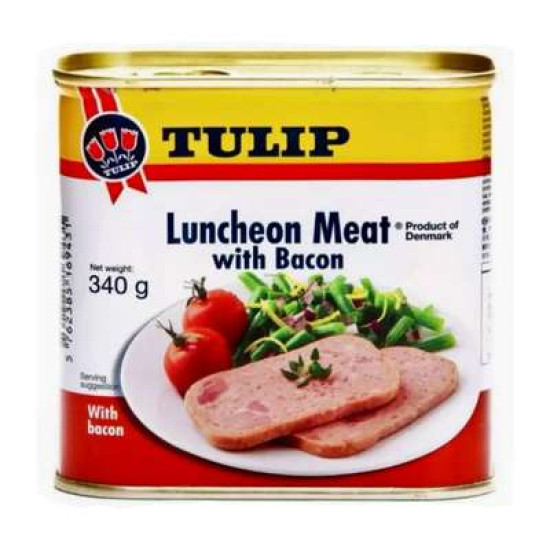 TULIP LUNCHEON WITH BACON 340GM