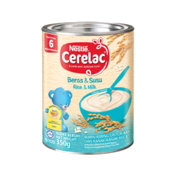 NESTLE CERELAC RICE & MILK 350G NESTLE CERELAC RICE & MILK 350G