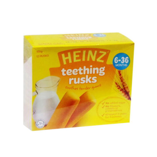 HEINZ TEETHING RUSKS 100G