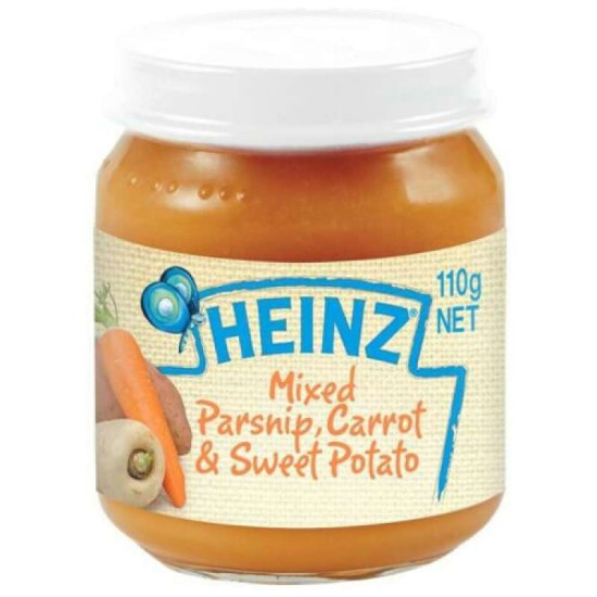 HEINZ PARSNIP, CARROT & SWEET POTATO 110G