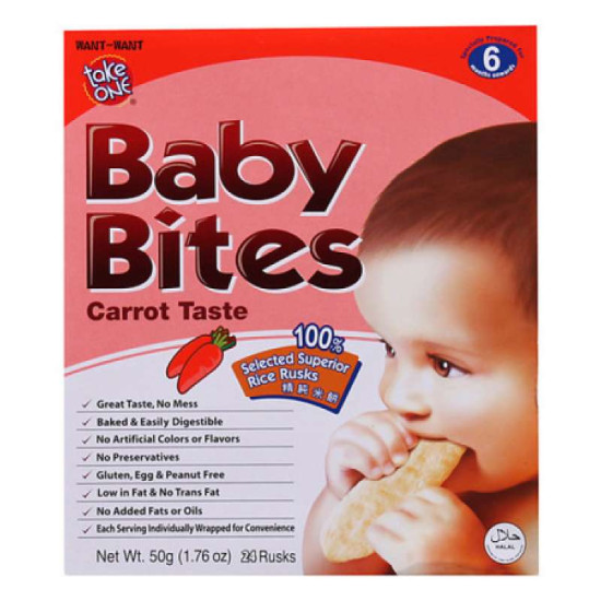 TAKE ONE BABY BITE CARROT 50G