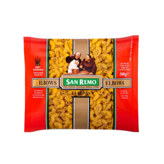 SAN REMO ELBOWS NO.35 500GM