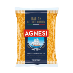 AGNESI PASTA CHIFFERINI RIGATI 500GM