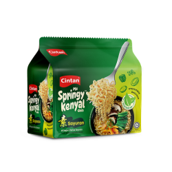 CINTAN INSTANT NOODLES VEGETABLE 73GM*5