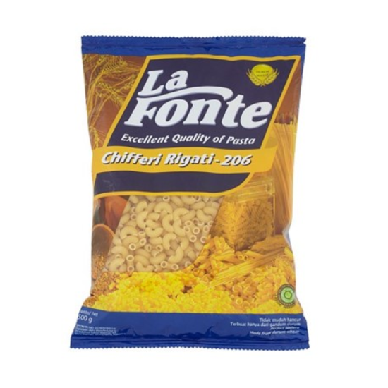 LA FONTE CHIFFERI RIGATI 206 500GM