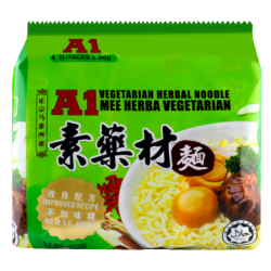 A1 VEGETARIAN HERBAL NOODLE 90GM*4 A1 VEGETARIAN HERBAL NOODLE 90GM*4