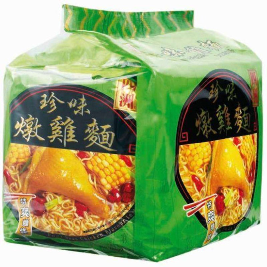 FOUR SEAS INSTANT NOODLE HERBAL CHICKEN 90GM*5