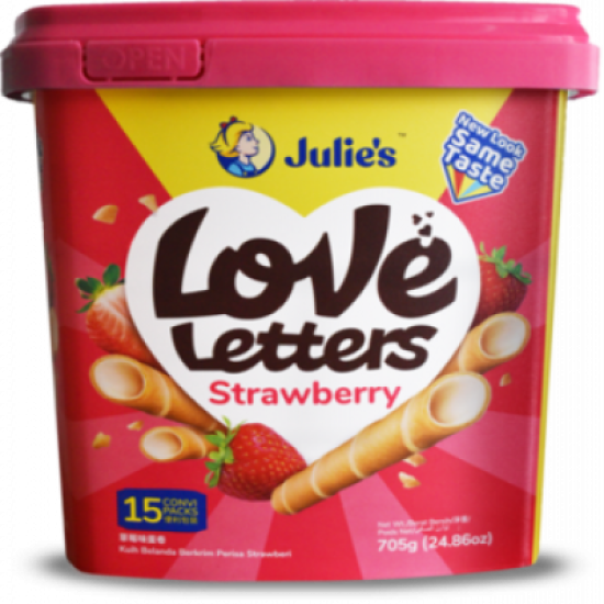 JULIE'S LOVE LETTER STRAWBERRY 705GM