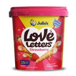 JULIE'S LOVE LETTER STRAWBERRY 705GM JULIE'S LOVE LETTER STRAWBERRY 705GM