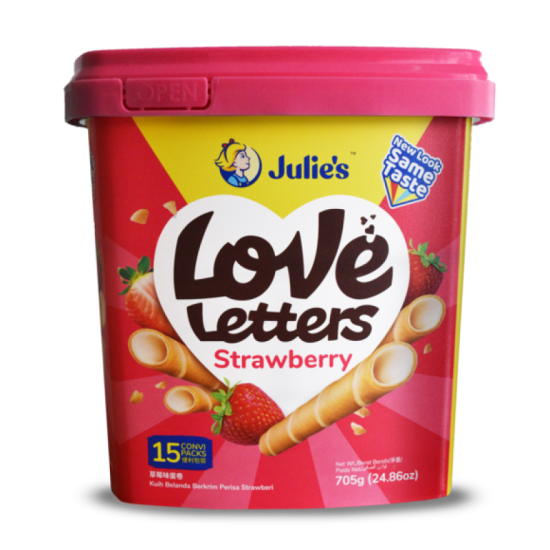 JULIE'S LOVE LETTER STRAWBERRY 705GM