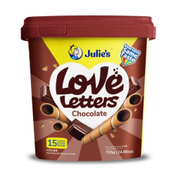 JULIE'S LOVE LETTER CHOCOLATE 705GM JULIE'S LOVE LETTER CHOCOLATE 705GM