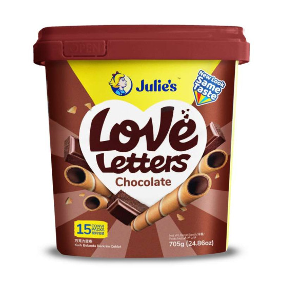 JULIE'S LOVE LETTER CHOCOLATE 705GM